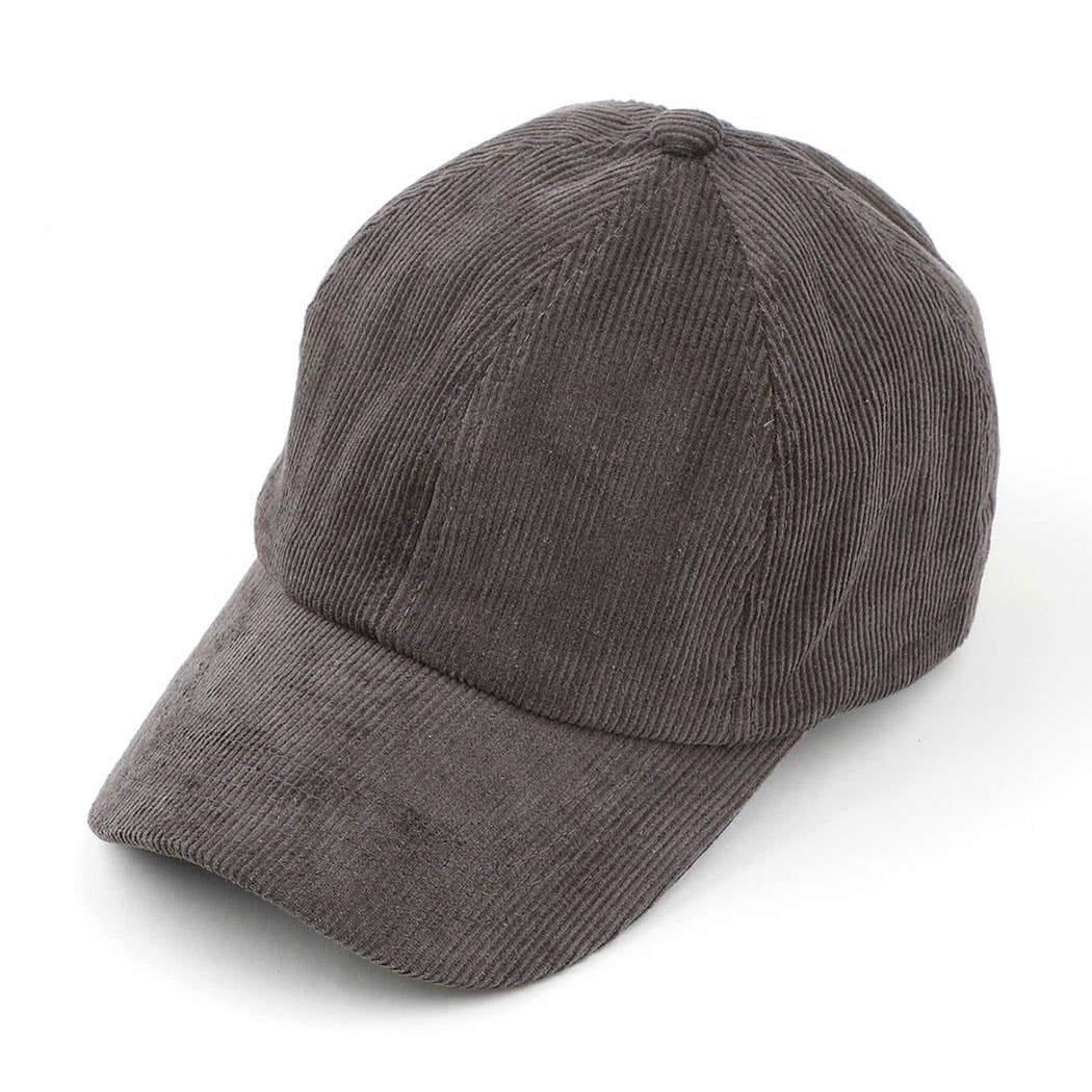 Fashion City - Wholesale Ponytail Cap - Women's - Corduroy Criss-Cross Pony Cap16