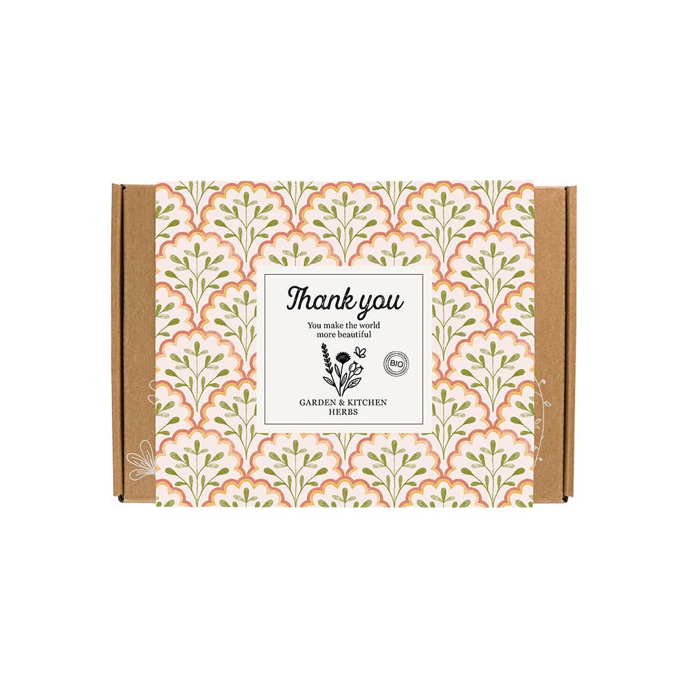 Blossombs - Wholesale Plant Seeds - Gift Box “Thank You” – Garden & Kitchen Herb Mix