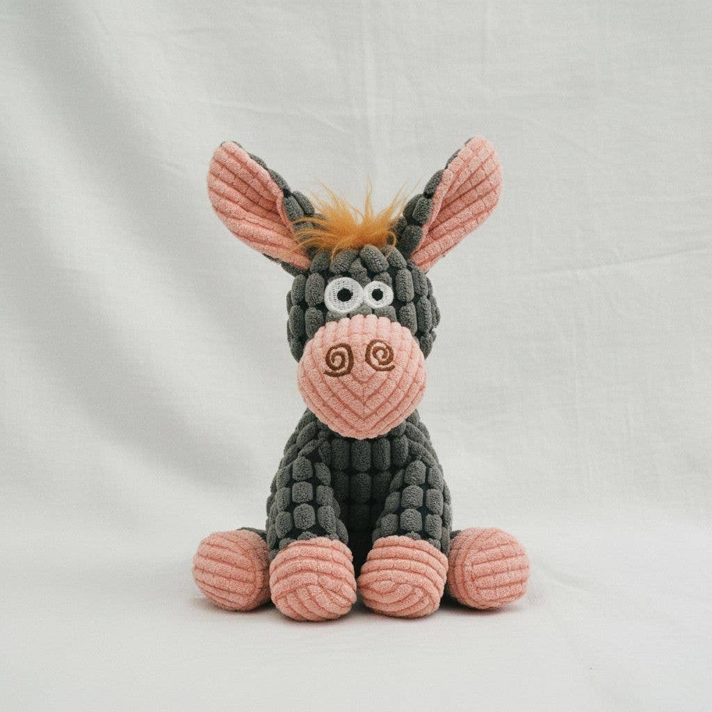 kapeit - Wholesale Pet Toy - Cat/Dog - Interactive Plush Donkey Dog Toy1