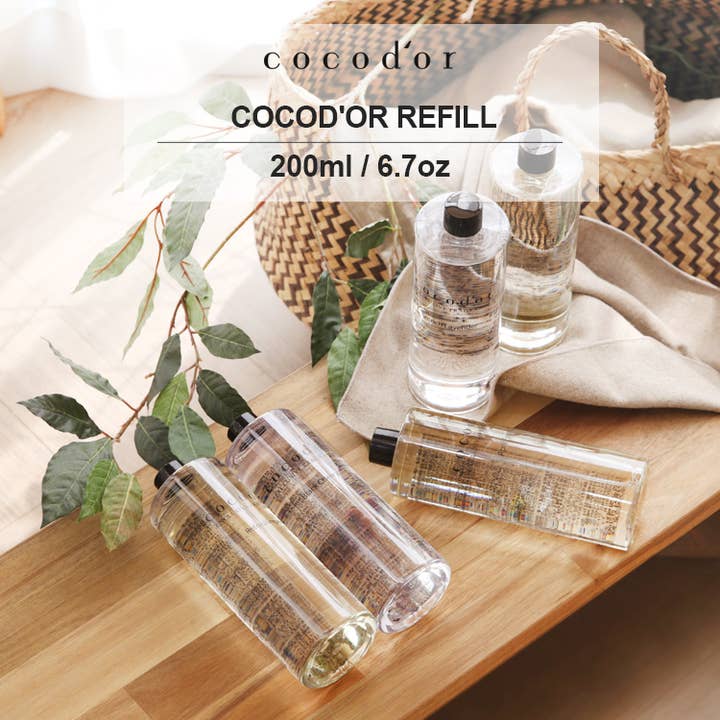 Cocodor Italy srl - Wholesale Diffuser Fragrance Refill - Cocodor Refill 200Ml (6.7 Oz) /White Musk