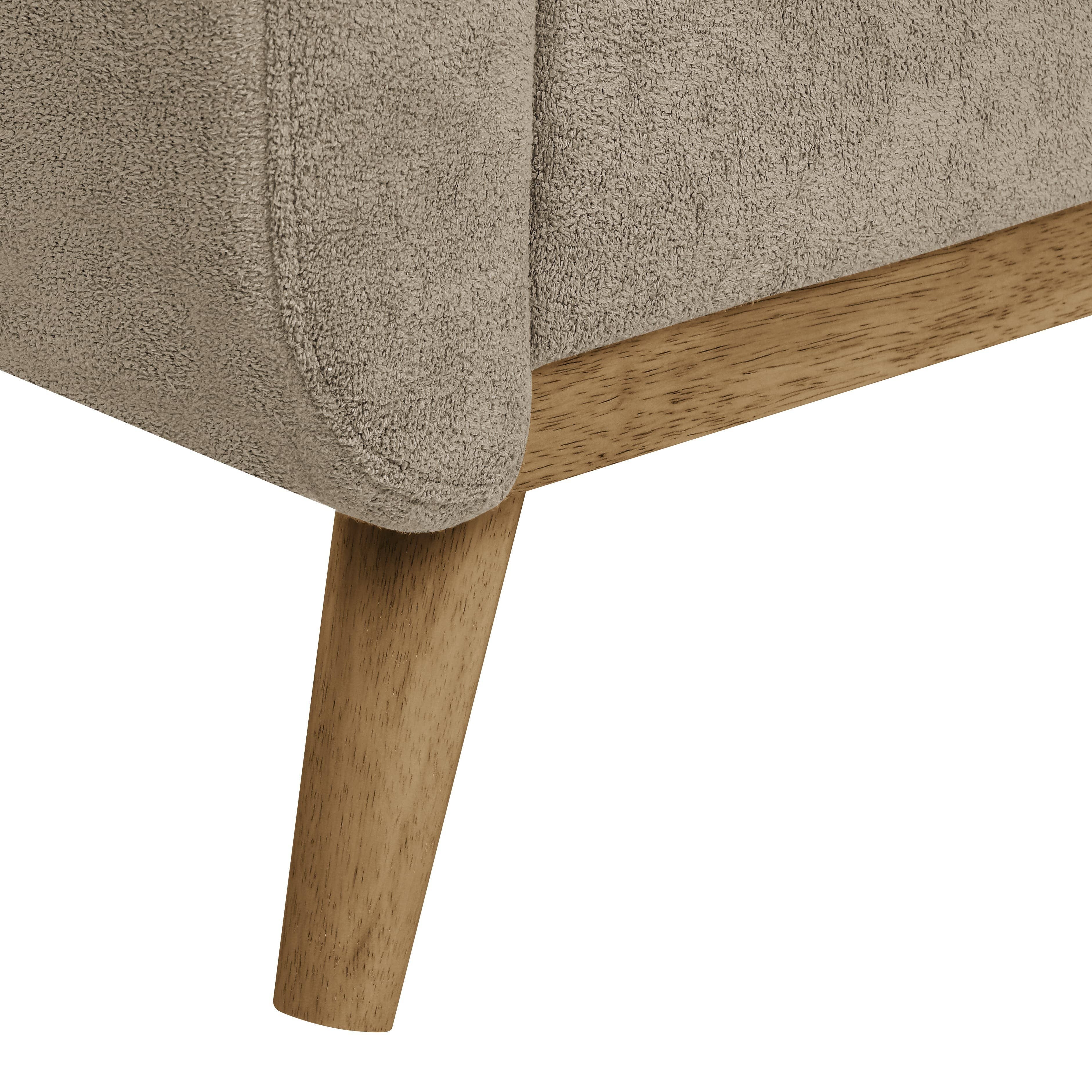 39F Inc. - Wholesale Sofa - Mid-Century 67.7in Tufted Loveseat Sofa with Wood Legs24