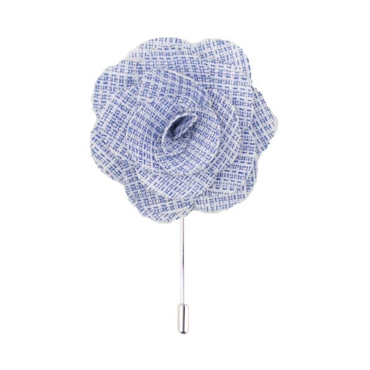 Épinglette texturée bleu ciel pour la vente par DIBI