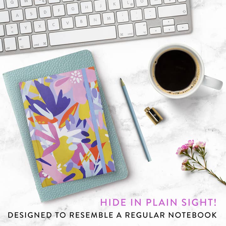 Makewells - Wholesale Journal/Diary - Password Book with Alphabetical Tabs - Pastel Florals4