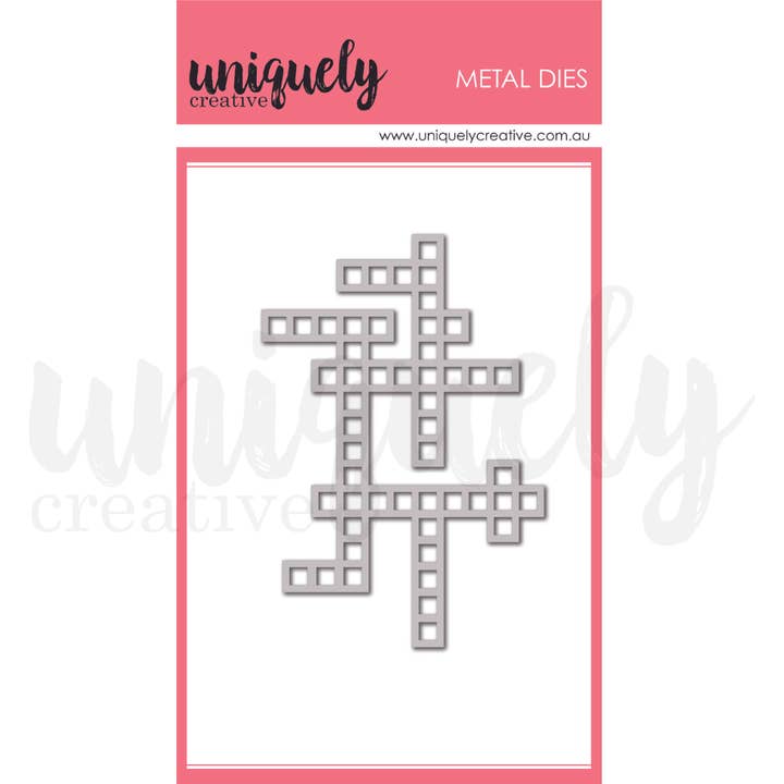 Uniquely Creative - Wholesale Craft supplies - Crossword Die