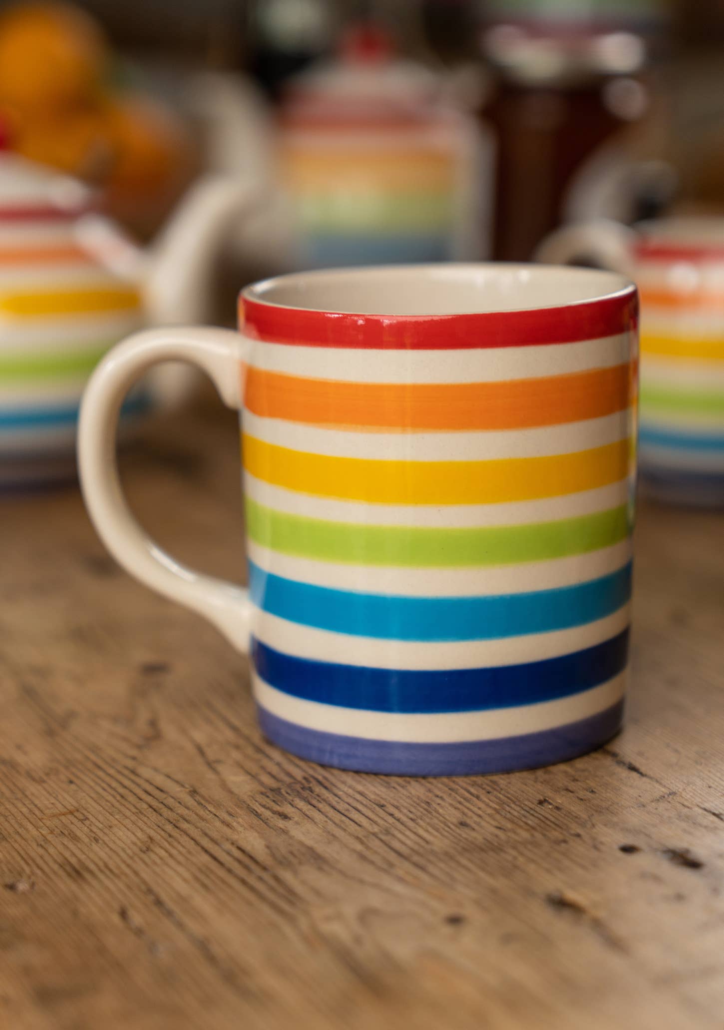 Namaste – wholesale Coffee mug – Hand Painted New Rainbow Regular Mug3