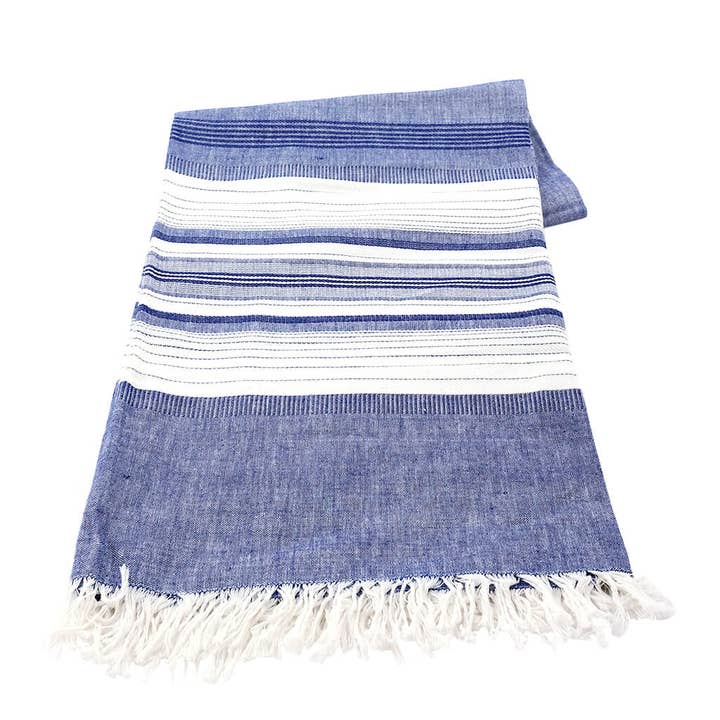 Bomuldsdug, 60"x 108" Blå Chambray for engroshandel hos Sobremesa