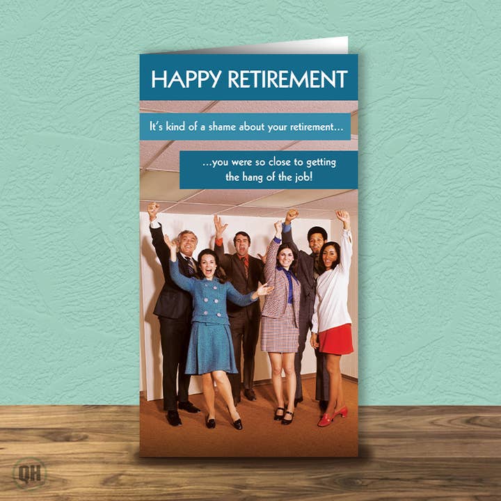 You Were So Close... - Retirement Card for wholesale by Quitting Hollywood