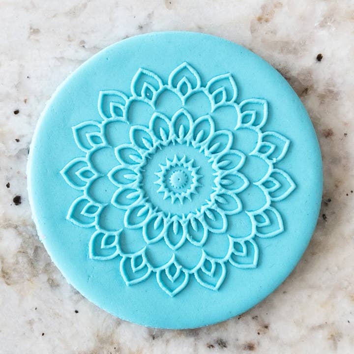 Eid & Ramadan Mandala 2 Cookie Biscuit POPup Stamp for wholesale by Cut Bake Stamp