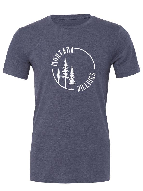 MT Brand Apparel - Wholesale Screen Printed T-Shirt - Unisex - Circle Forest - Customized - Unisex Crew Neck Tee