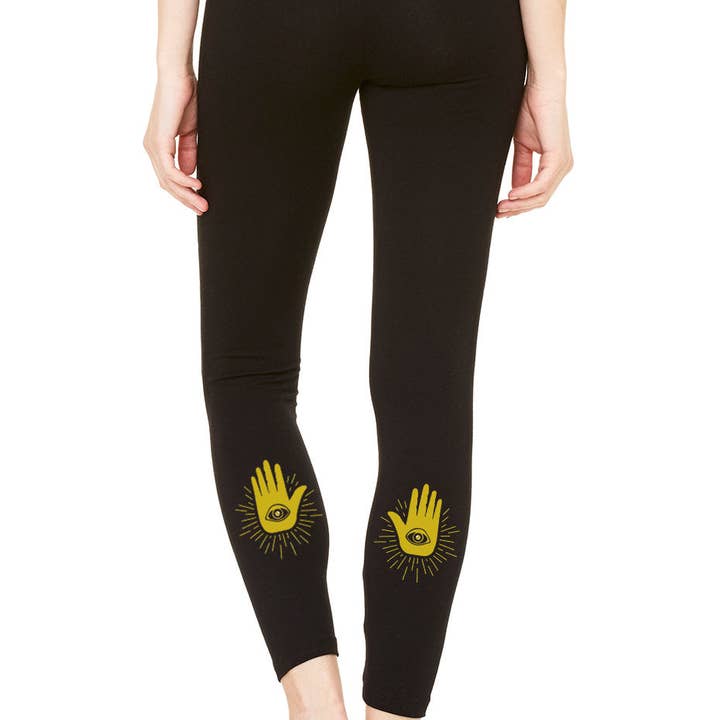 Leggings | Gyldne alle ser øje for engroshandel hos Soul Shine Maine