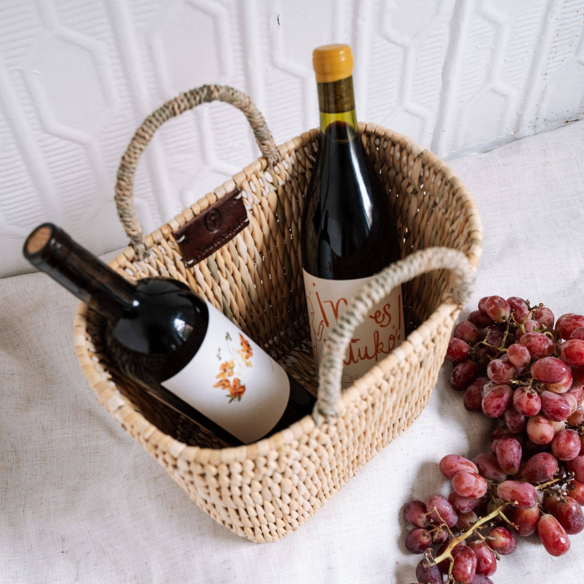 Kaaterskill Market - Wholesale Basket - Bevvy Basket Gift Tote2