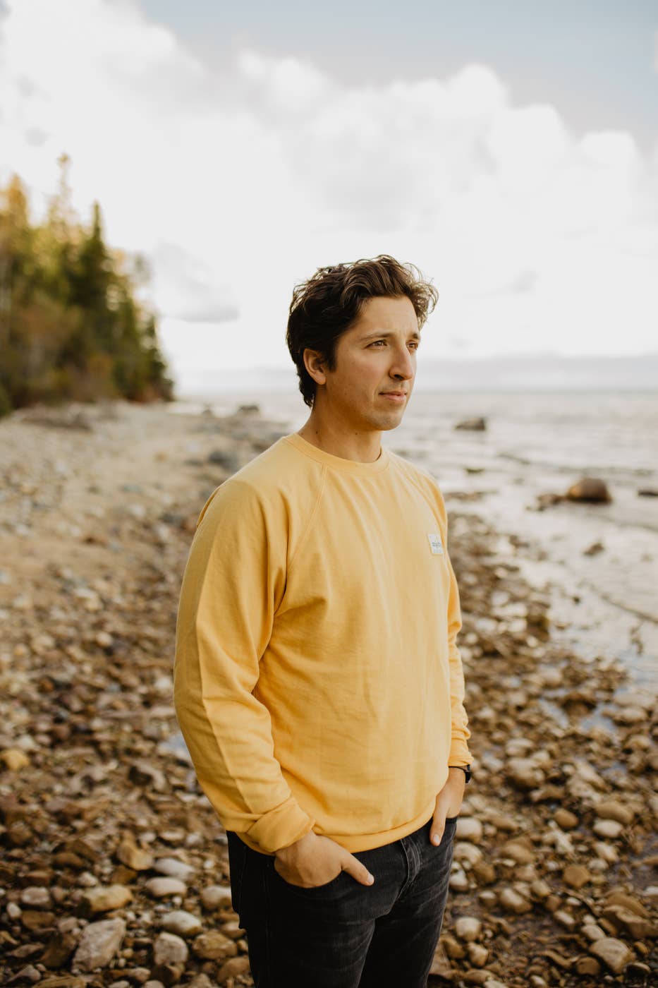 Stuck on Michigan - Vente Sweat-shirt – unisexe - Chandail ras du cou léger Michigan Patch1