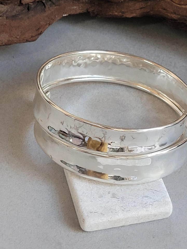 Silver armlet / upper arm jewellery / Statement piece for wholesale by Laboheme