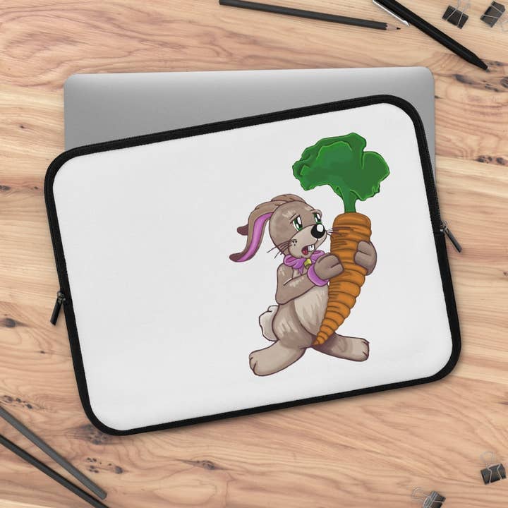 Custodia per laptop coniglietto con carota per la vendita all'ingrosso da parte di Marick Booster