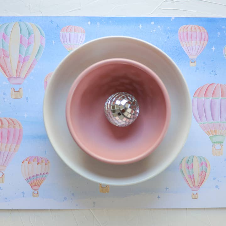 Almohadillas desechables para fiestas de verano con globo aerostático para venta al por mayor de Stephanie Tara Stationery