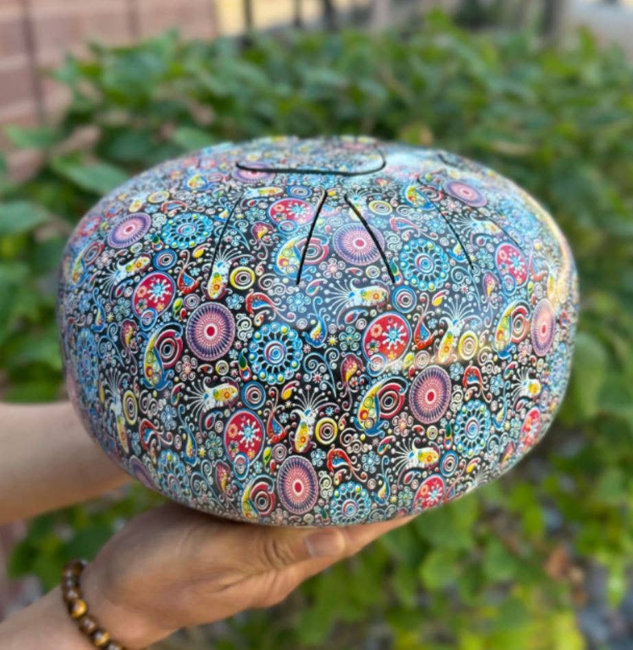 Lungta Imports - Vendita all'ingrosso Strumenti musicali - Tamburo Steel Tongue handpan musicale con borsa per trasporto16