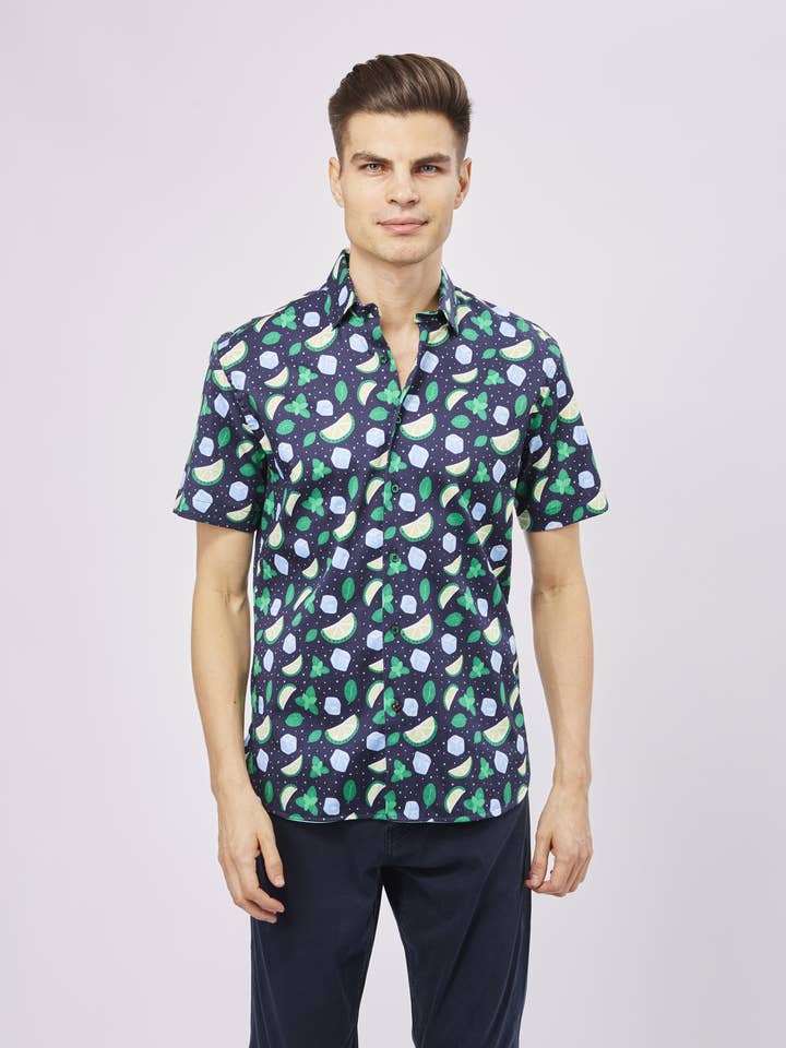 Mojito Print Shirt for wholesale by Luchiano Visconti