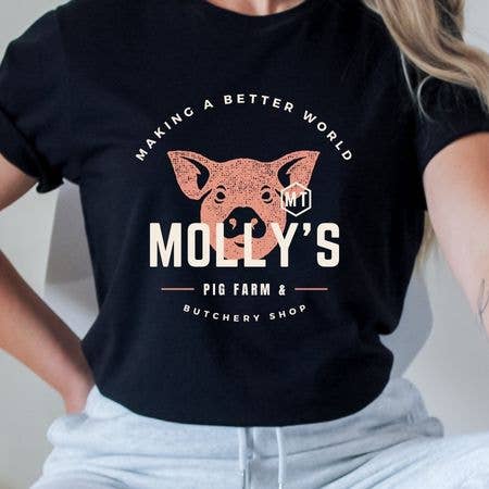 Little Smut Closet - Wholesale T-Shirt (Graphic) - Women's - Officially Licensed HD Carlton Where's Molly Shirt3