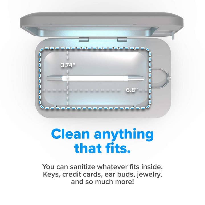 PhoneSoap - Vente Chargeurs portables - Désinfectant pour téléphone cellulaire UV PhoneSoap 3 (argent)2