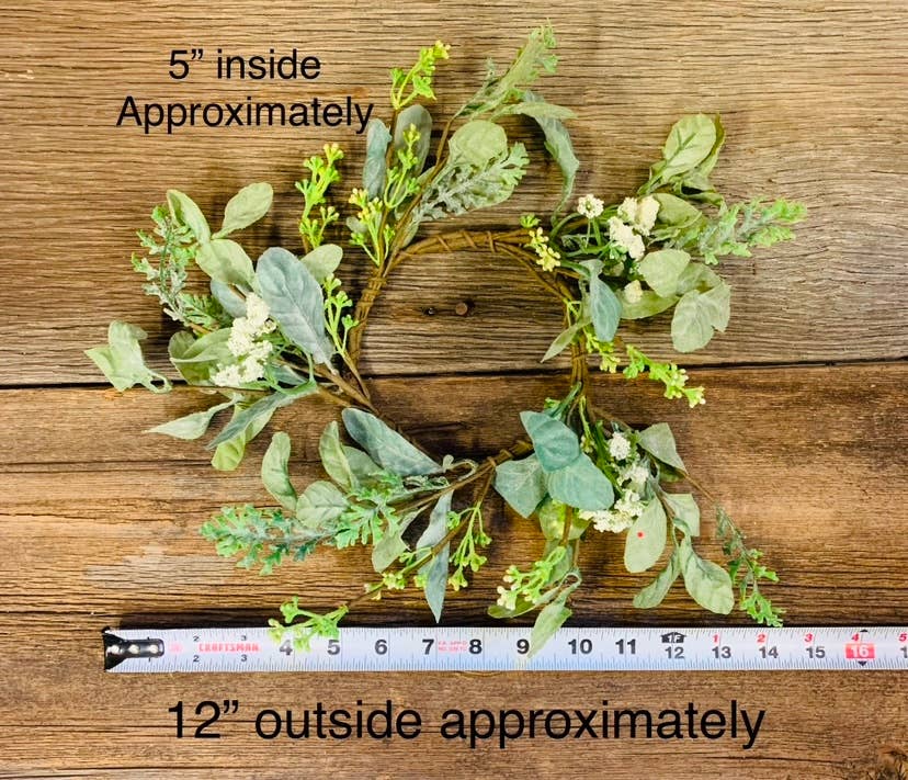 North Fork Mercantile - Wholesale Wreath - Green Wreath, Spring Wreath, Everyday Wreath, Floral Wreath1