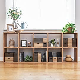 KING JIM - Wholesale Desk Organizer - KiiNi Box File-Foldable Organizer(water-resistant feature)A49