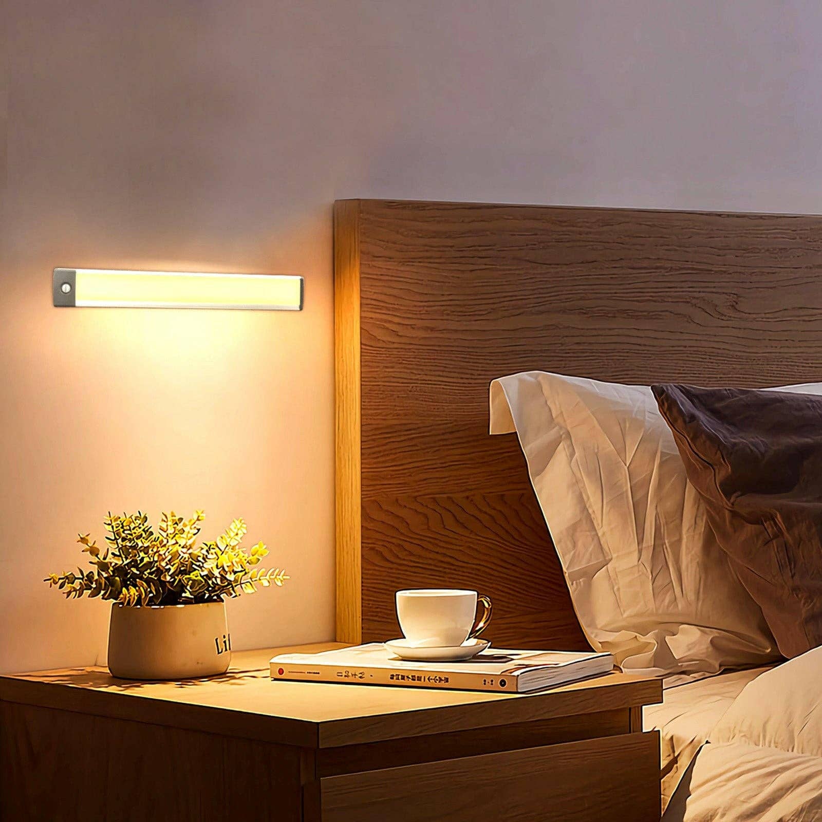 LEPOTEC INC – Arandela por atacado – Lepotec 62 LED Luzes Sem Fios com Sensor de Movimento para Debaixo do Armário4