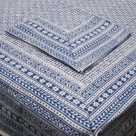 Tablecloth 60X120 Nona Blue for wholesale by natural habitat