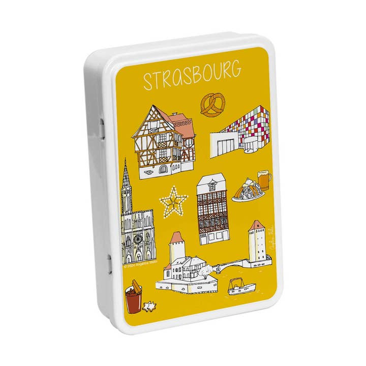 STRASBOURG Flat Sugar Box - Angéline Melin for wholesale by Printbox