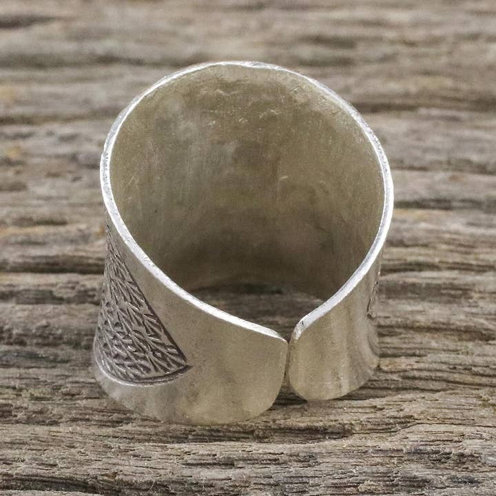 NOVICA - Wholesale Cocktail/Statement Ring - Exotic Thai Sterling Silver Wrap Ring2