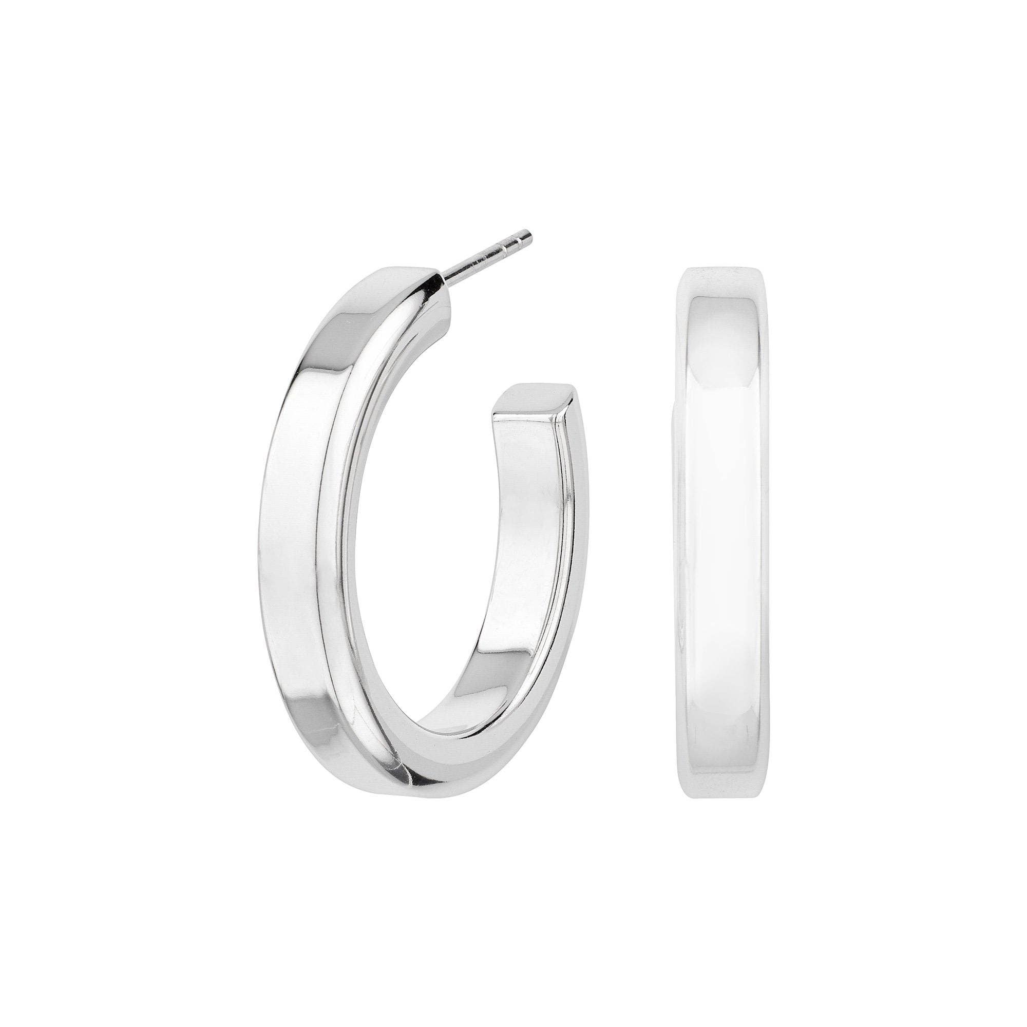 Itemporality – wholesale Hoop earrings – Prague Silver Earrings0