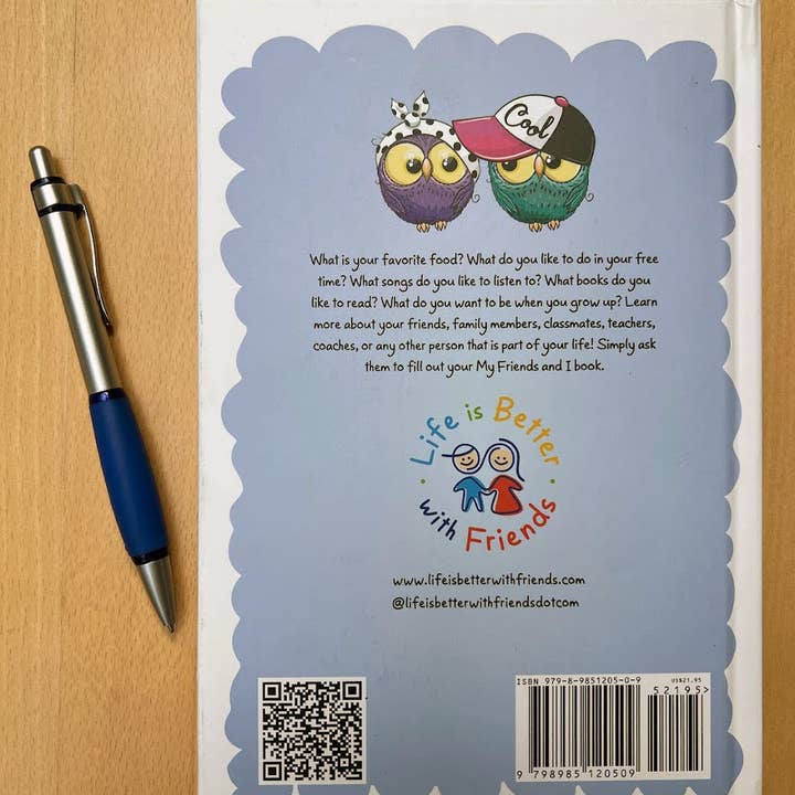 Life Is Better With Friends - Wholesale Early Reader Book (6-8) - My Friends and I Memory Book5