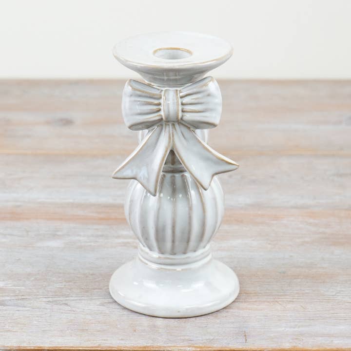 Portavelas de 19 cm con lazo para venta al por mayor de Gainsborough Giftware x Portland Living