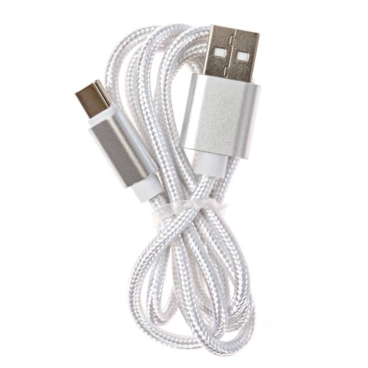 Xpress Tech Cell Accessories XT - Wholesale Charging Cable - Xpress Tech 462 Type-C USB tp USB-A Charge Cable - Silver