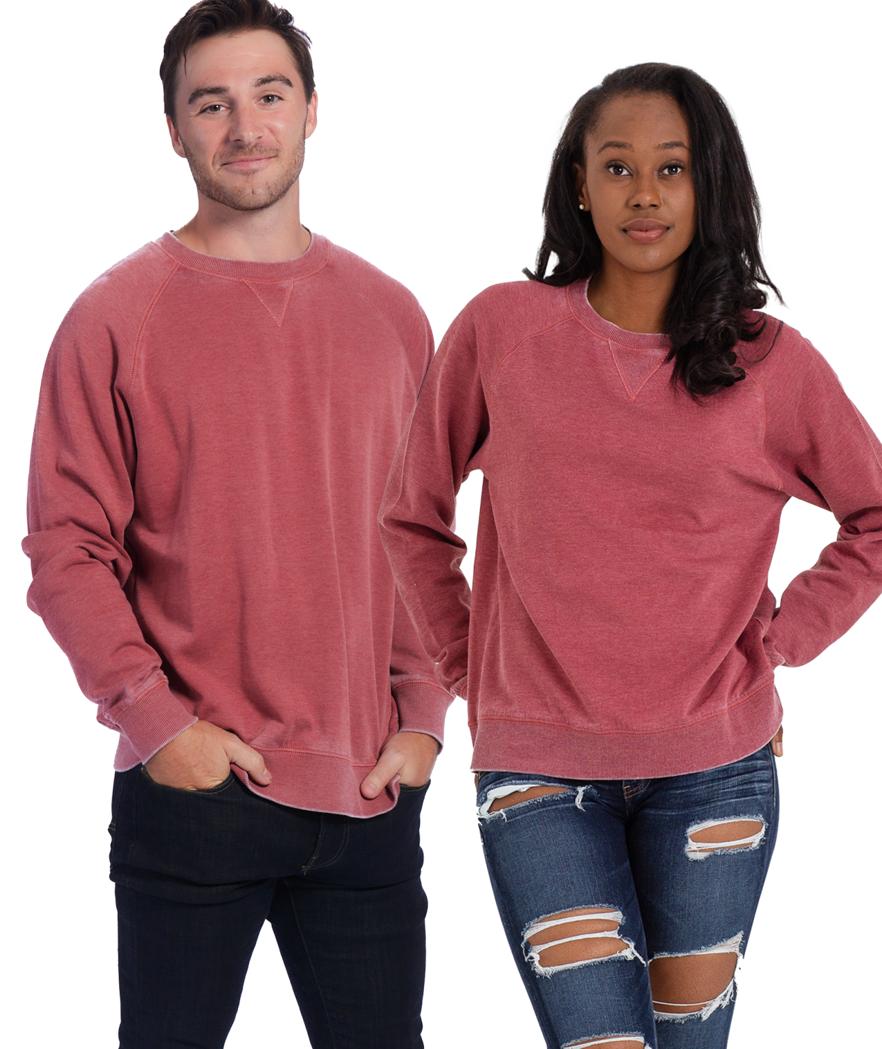 U.S. Apparel - Wholesale Sweatshirt - Women's - Adult Vintage Fleece Crew58