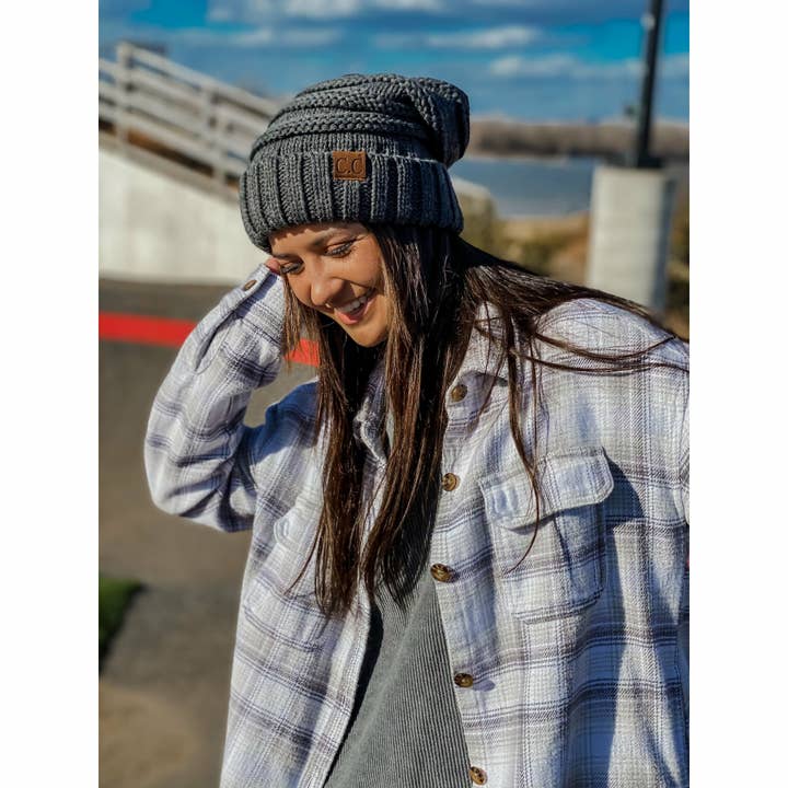 C.C Beanie - Wholesale Beanie - Women's - Slouchy CC Beanies Hat100