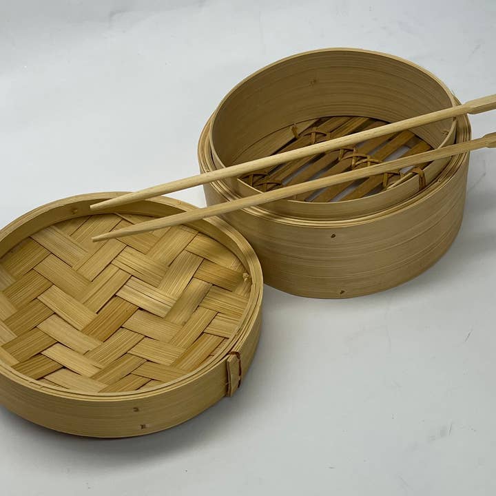 Salzmann Restwaren GmbH - Wholesale Kitchen Tool/Gadget - Bamboo steamer basket, steamer for dim sum, dumplings3
