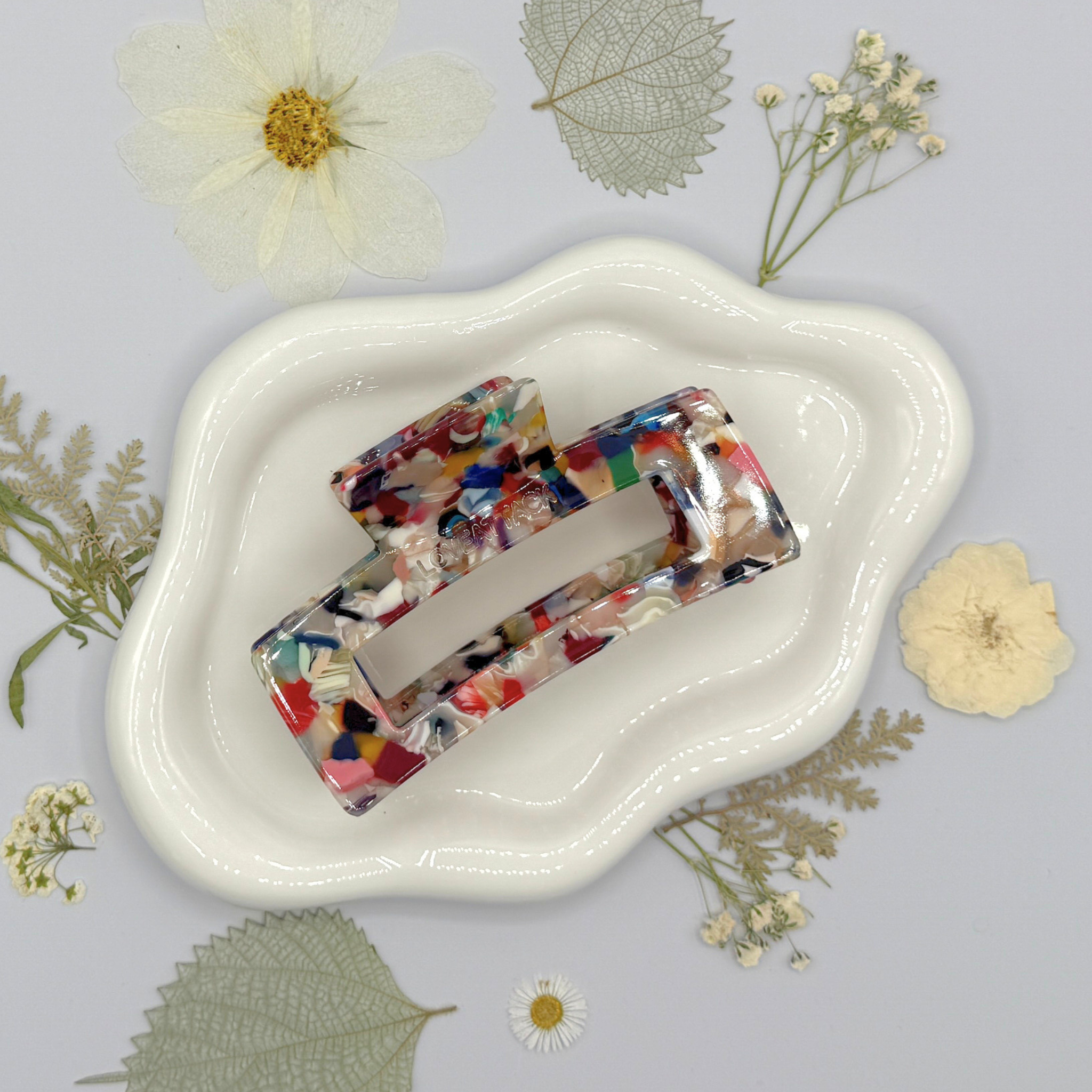 Love Attack - Wholesale Hair Clip - Women's - Aven Cellulose Acetate Hair Claw Clips10