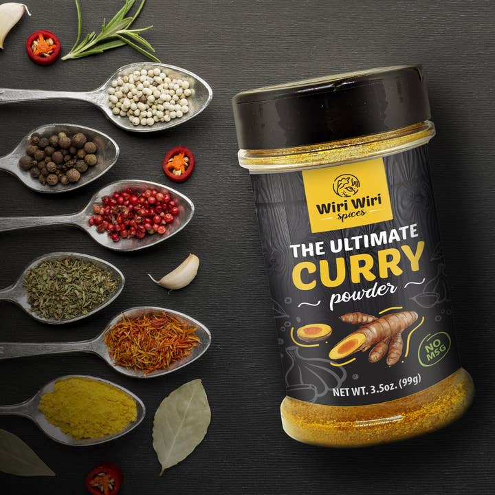 Wiri Wiri Spices - Wholesale Dried Spice Mix - The Ultimate Curry Powder