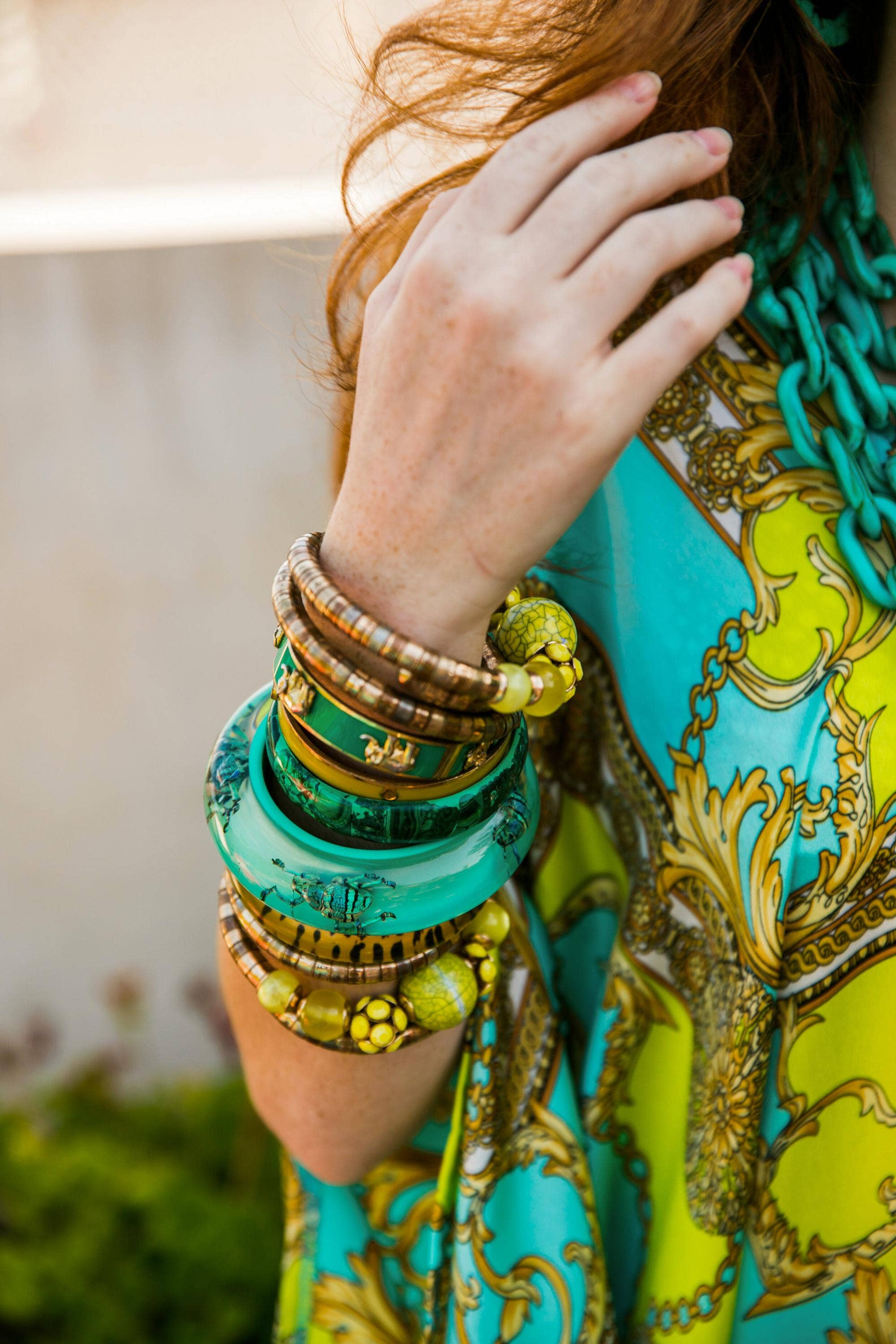 Jennafer Grace - Wholesale Kaftan - Women's - Voglia Blu Caftan Kaftan Dress4