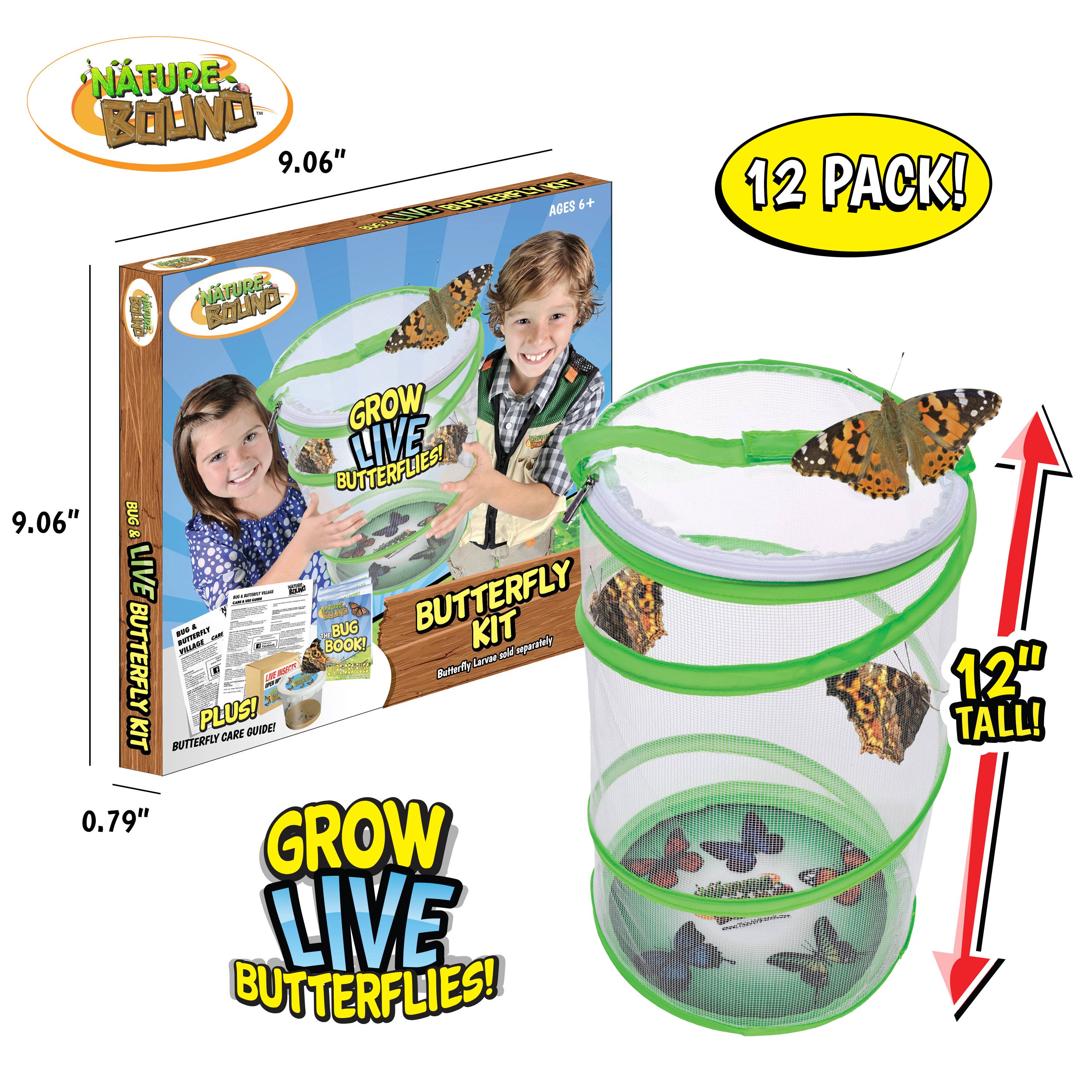 Thin Air Brands - Wholesale Toy Set - Kids - Butterfly Kit in PDQ6