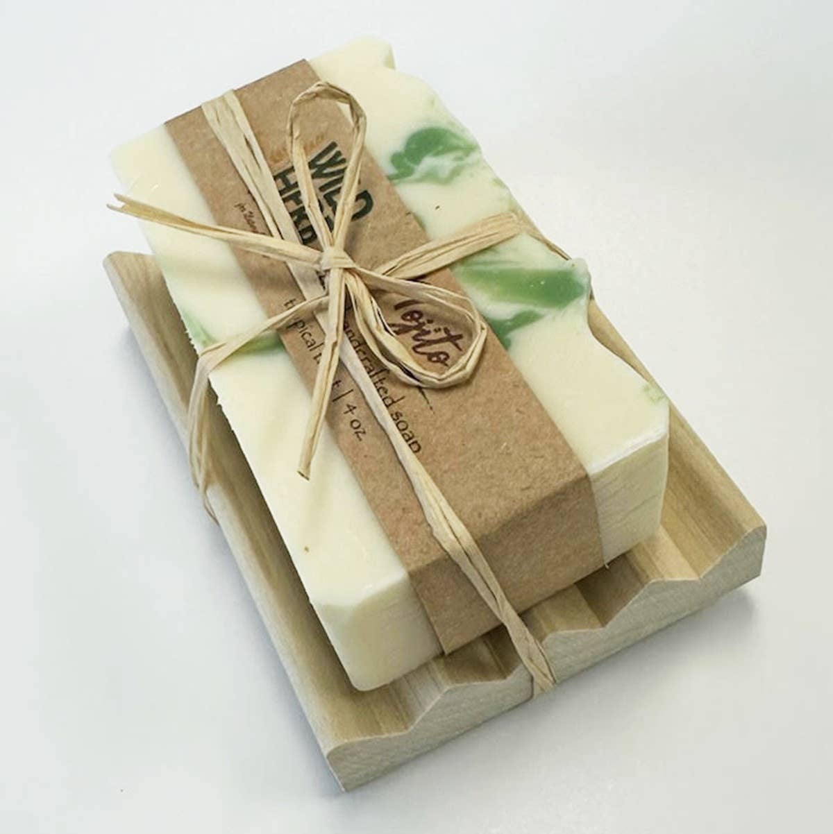 Wild Herb Soap Co - Wholesale Bar Soap - Natural Soap Bar + Wood Dish | Unique Gift Set3