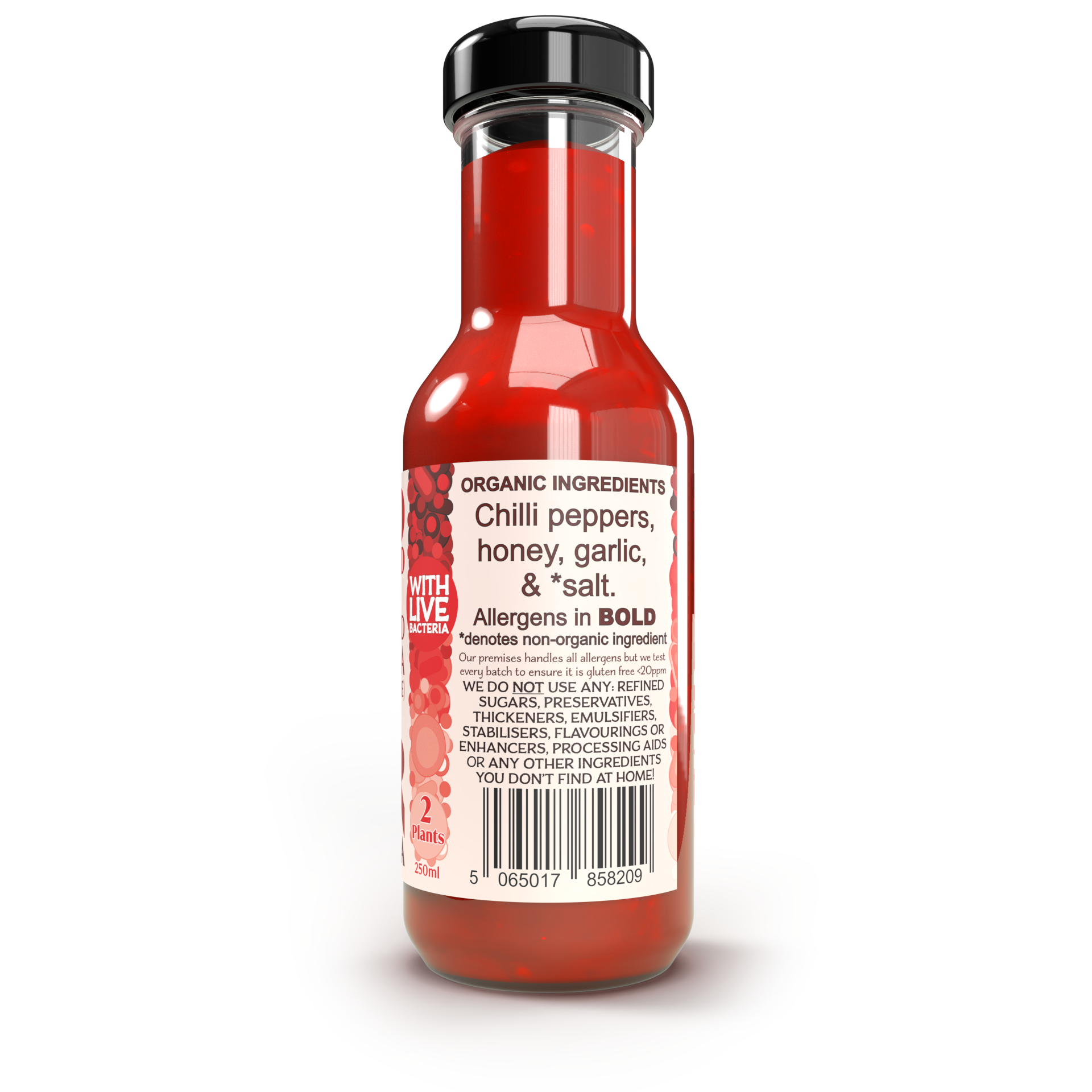 Wild and Cultured – wholesale Hot sauce – SRIRACHA (WITH MORE FIRE!)1