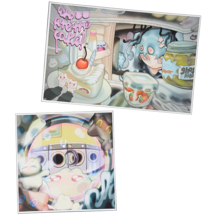 Bunni's Daily Life Mini Print Series 2 for wholesale by Milki Tea Studios