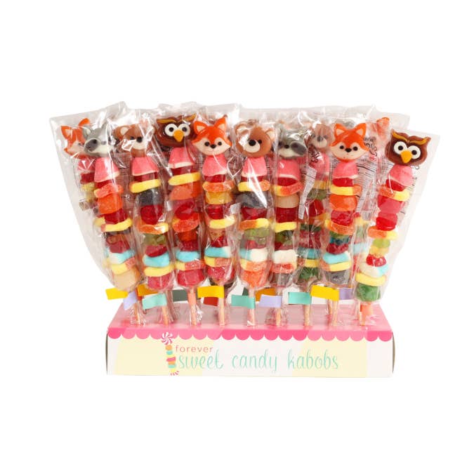 Coblentz Chocolate Company - Wholesale Gummy - Woodland Mix Gummy Kabobs