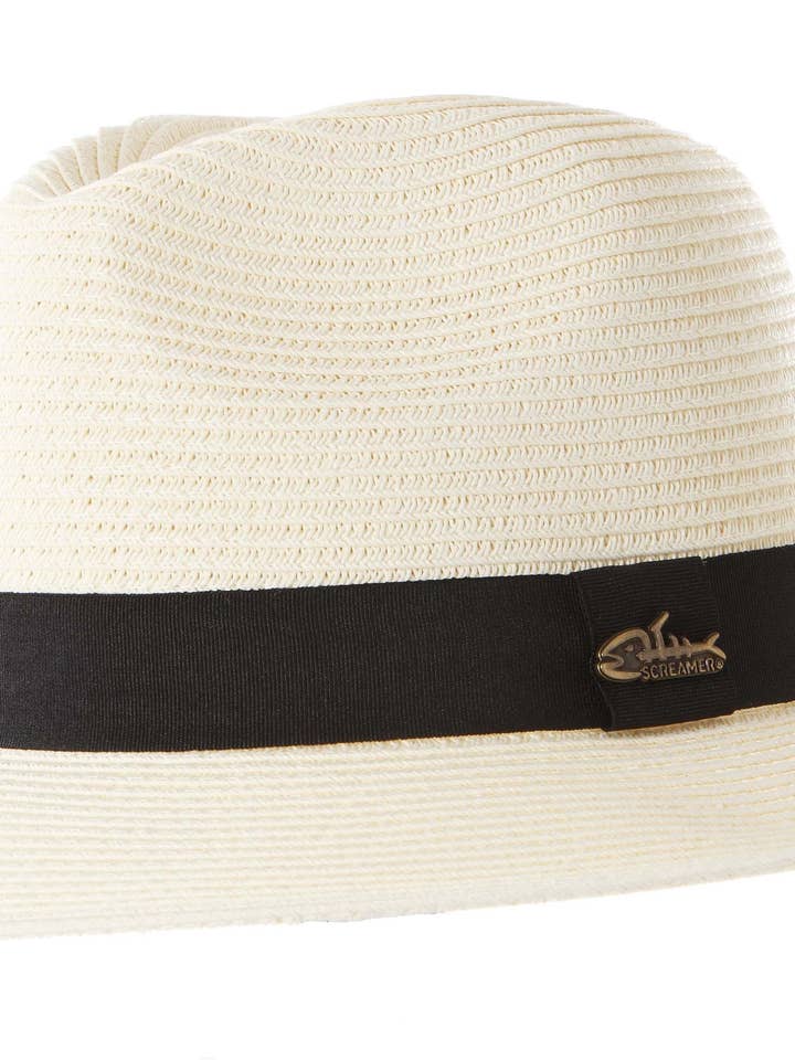 Anderson Ivory Panama Sun Hat Paper Material - Straw Hat for wholesale by Screamer