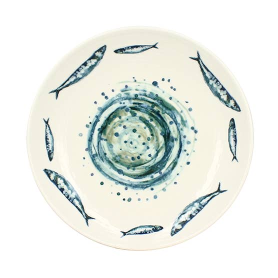 Djup tallrik sardiner 20 cm i stengods för wholesale av Novastyl