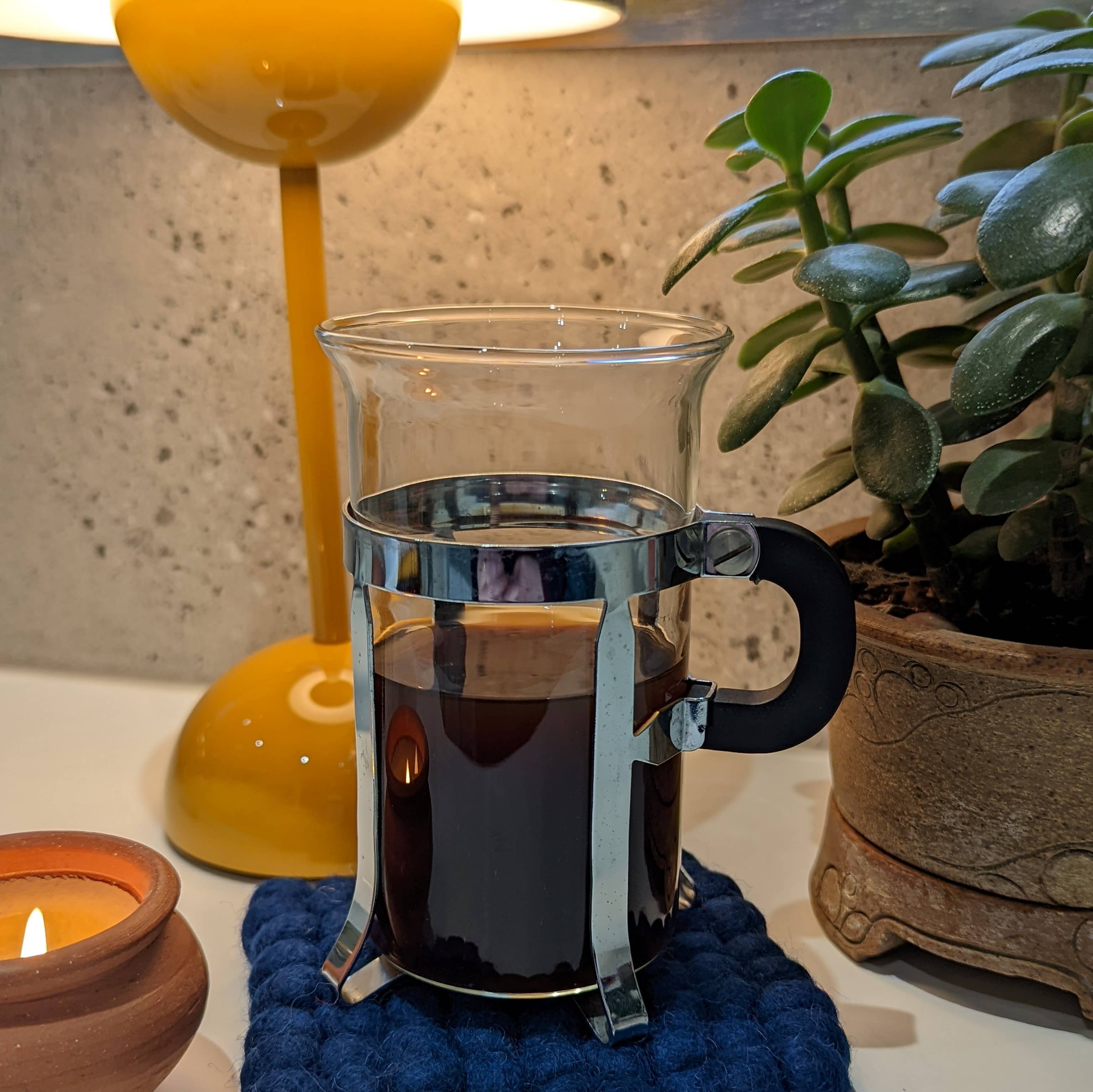 Cool Trade Winds – Großhandel Untersetzer – Kleine quadratische Filzuntersetzer aus Filzkugeln13