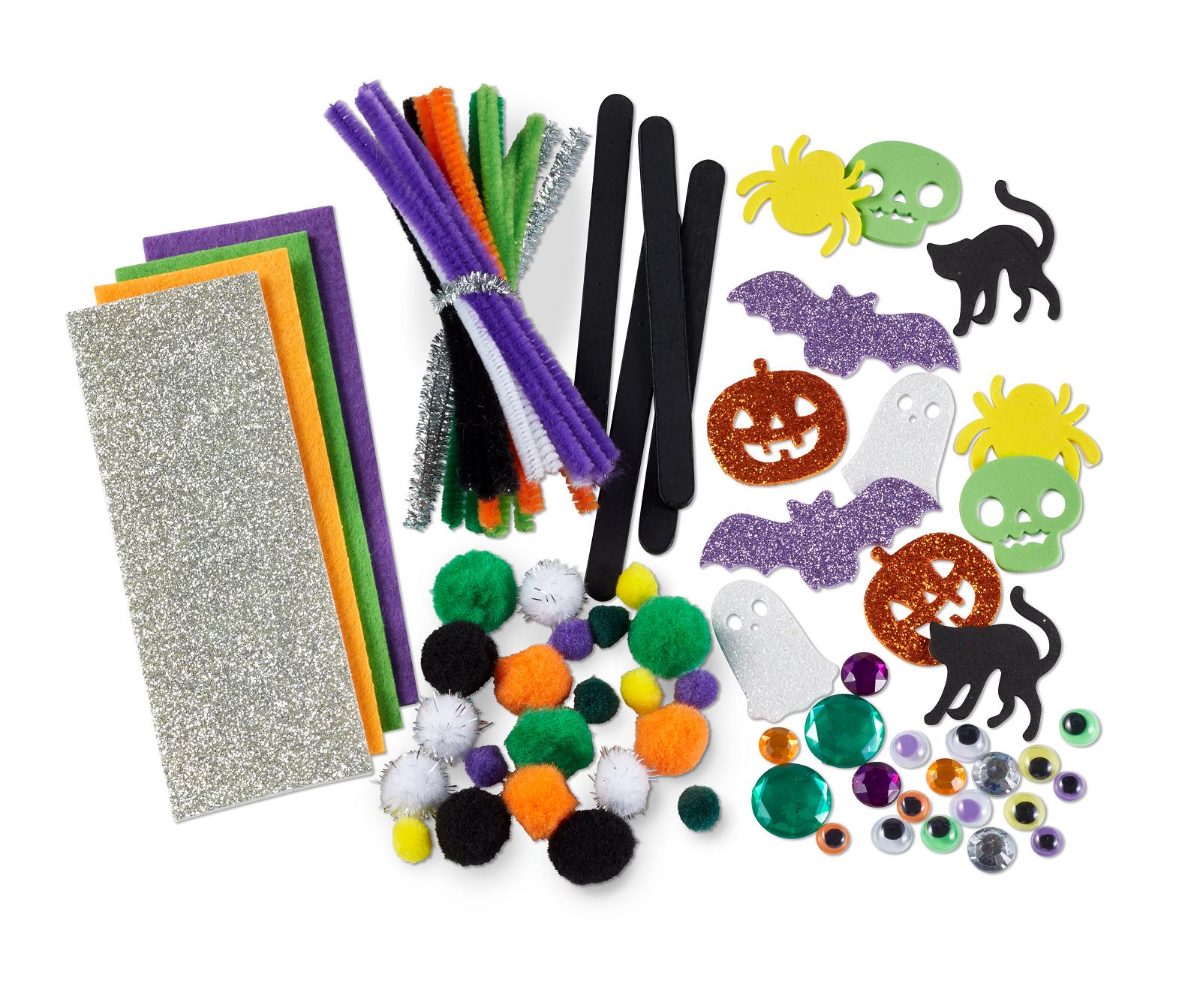 Kid Made Modern - Vente Kit de bricolage – enfant - Kit de mini-fabrication - Artisanat d'Halloween1