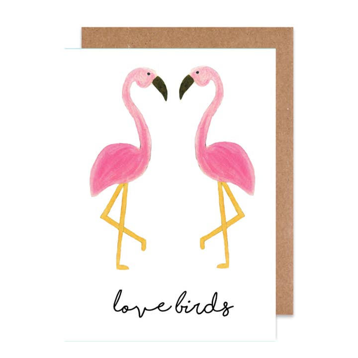 Love Birds Card for wholesale by Island Haus Co