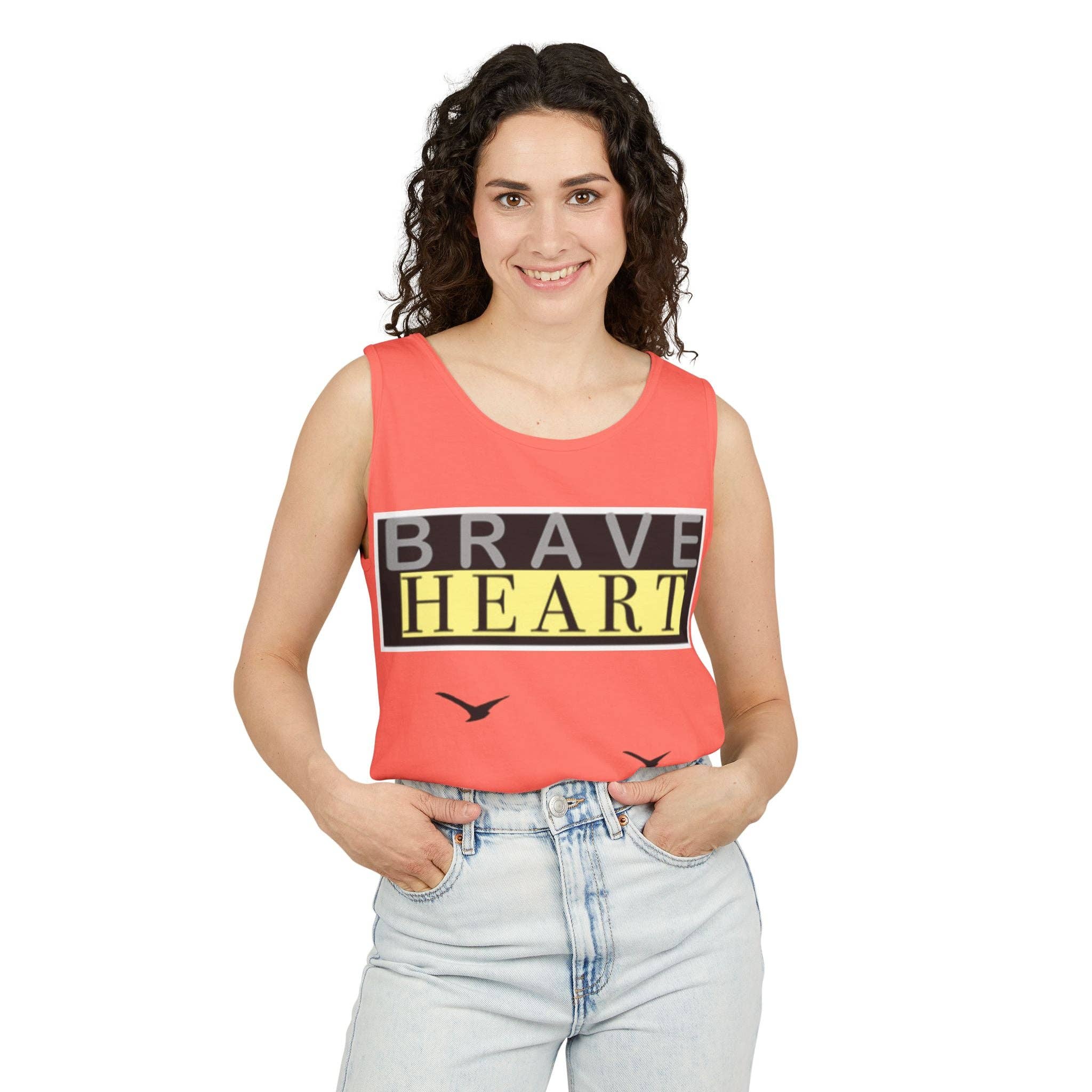 RC'nSONS - Wholesale Tank Top - Men's - Brave Heart Tank Top | Unisex Garment-Dyed Tee14